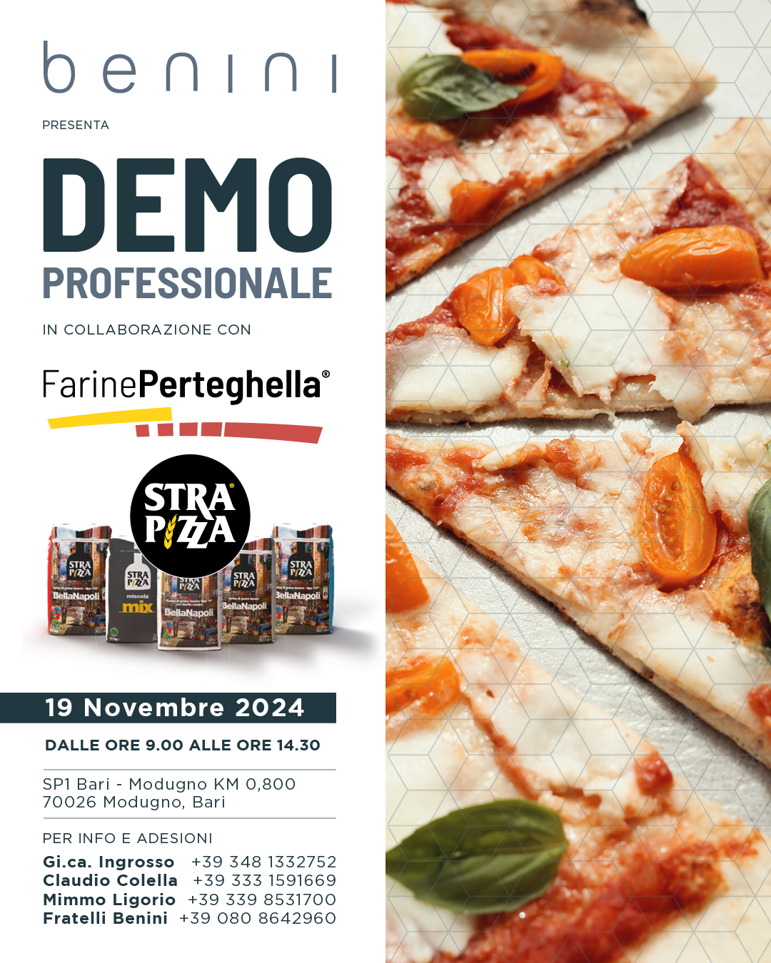 Demo professionale con Farine Perteghella